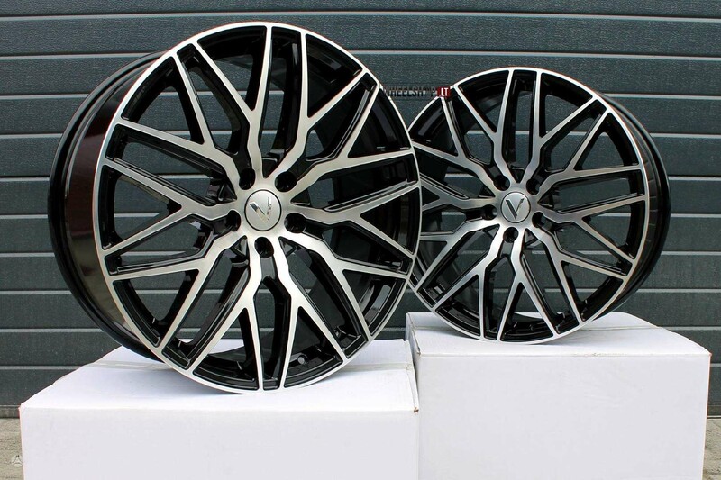 VX206 Black Polished rims