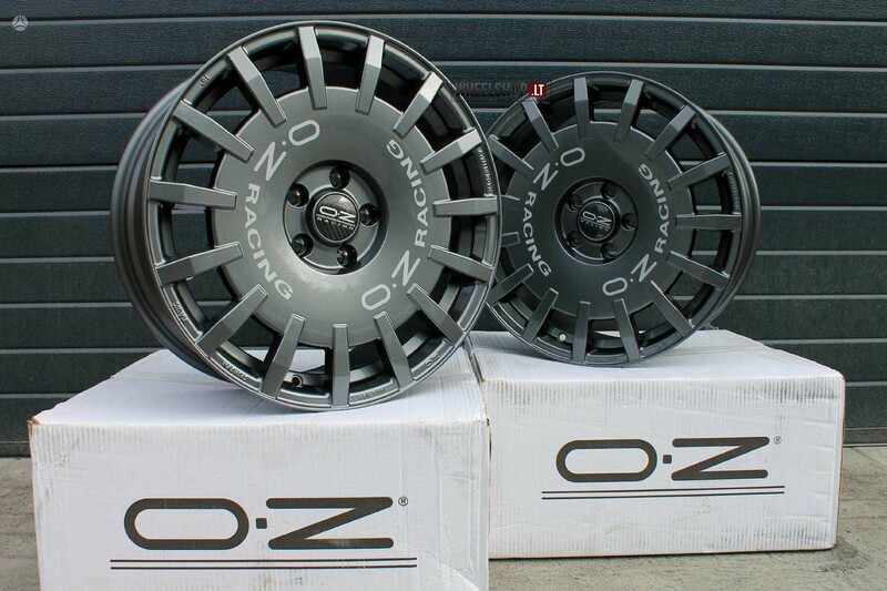 OZ Racing Rally Racing Dark Graphite lengvojo lydinio R17 ratlankiai