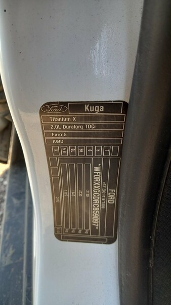 Nuotrauka 4 - Ford Kuga 2012 m dalys