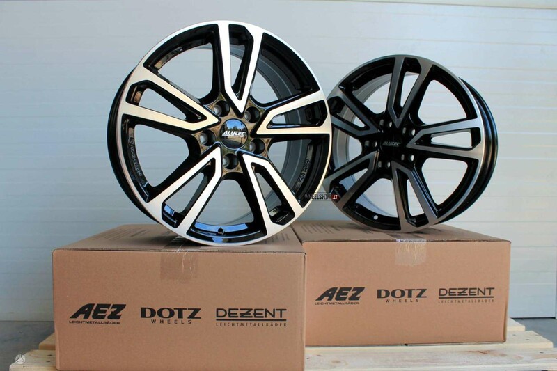 ALUTEC Tormenta Diamond Black light alloy R17 rims