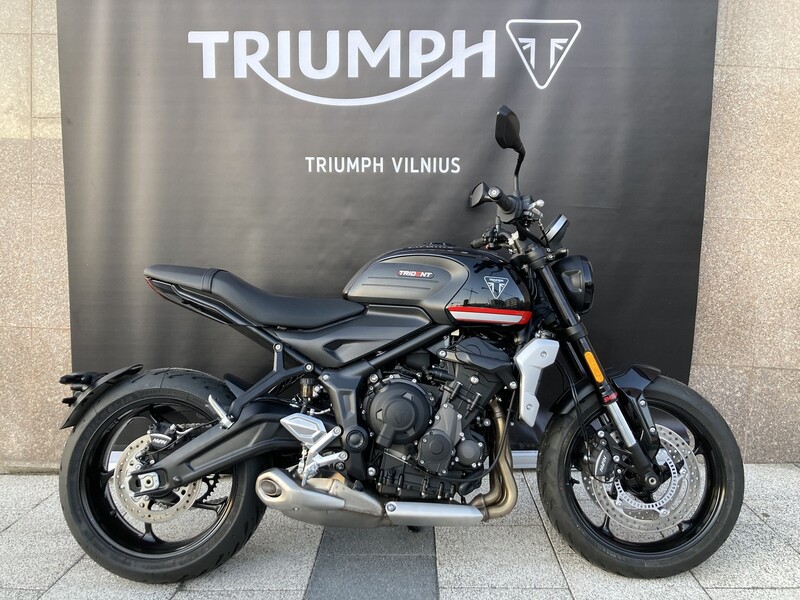 Nuotrauka 9 - Triumph Trident 2024 m Klasikinis / Streetbike motociklas