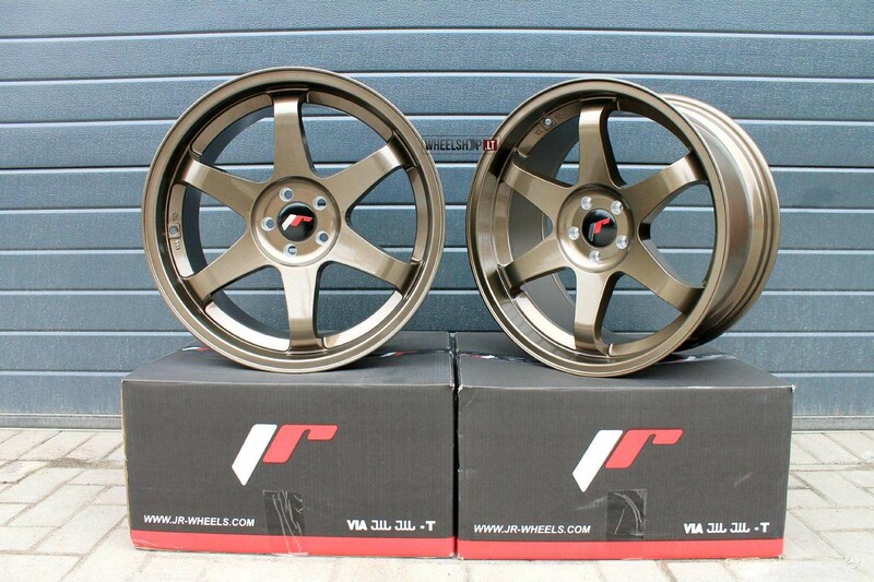 Photo 4 - Japan Racing JR3 Bronze light alloy R17 rims