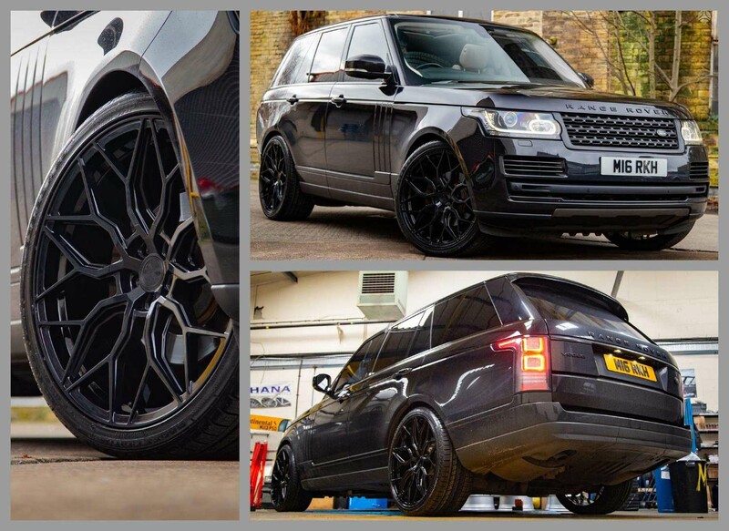 Photo 12 - RIVIERA RF108 Gloss Black Flow Formed light alloy R21 rims