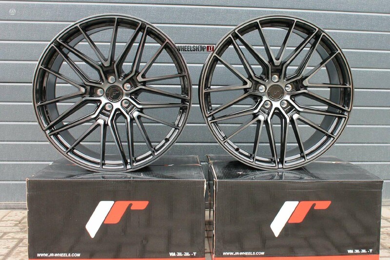 Photo 2 - Japan Racing JR38 Black Polished light alloy R21 rims