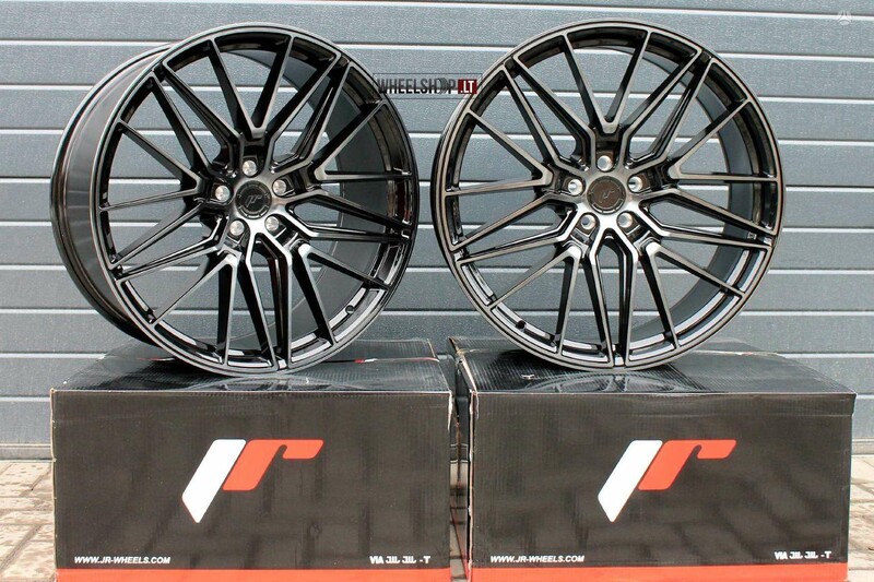 Photo 3 - Japan Racing JR38 Black Polished light alloy R21 rims