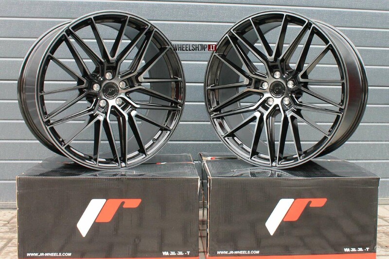 Photo 4 - Japan Racing JR38 Black Polished light alloy R21 rims