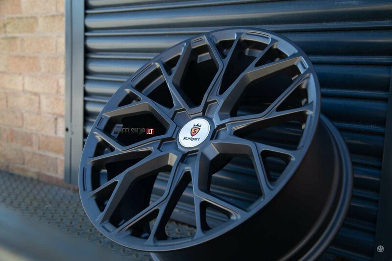 Photo 5 - STUTTGART SF12 Matt Black light alloy R19 rims