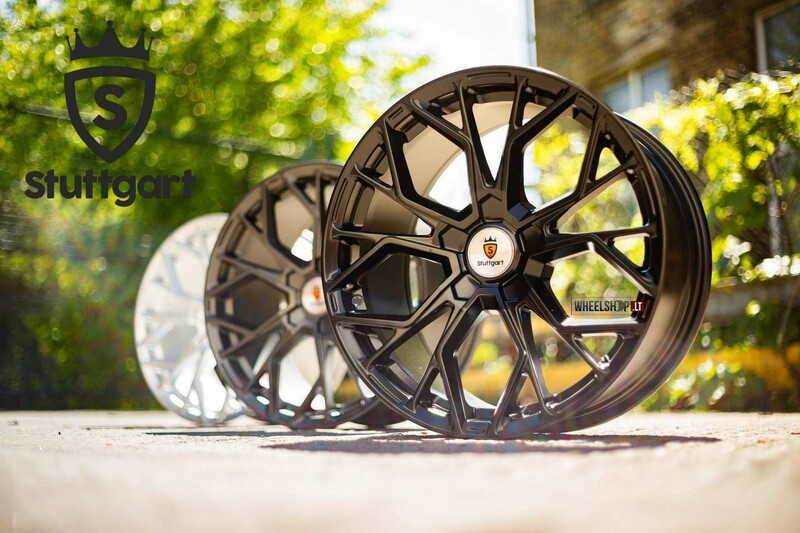 Photo 9 - STUTTGART SF12 Matt Black light alloy R19 rims