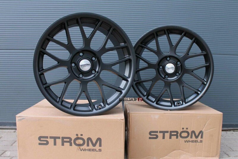 STROM STR2 Satin Black DeepConcave lengvojo lydinio R19 ratlankiai