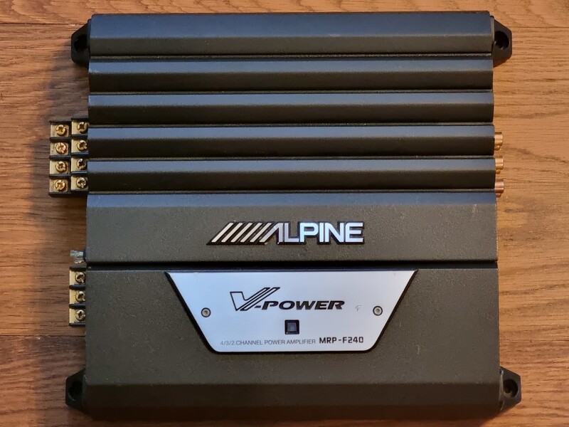 Alpine MRP-F240 Audio Amplifier