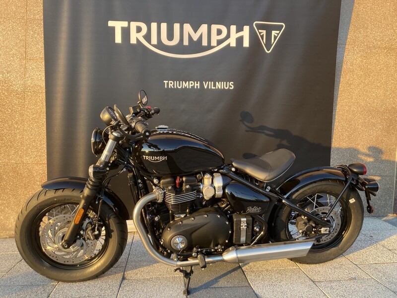 Nuotrauka 3 - Triumph Bonneville 2024 m Čioperis / Cruiser / Custom motociklas