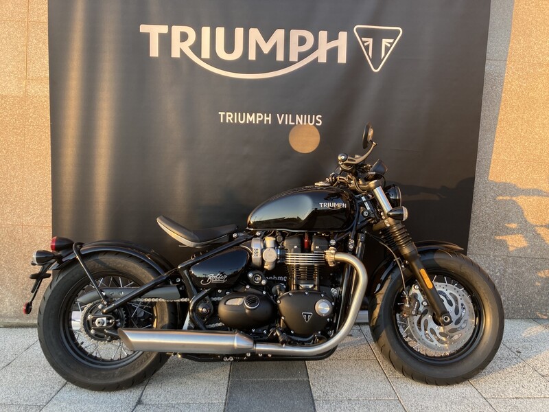 Nuotrauka 2 - Triumph Bonneville 2024 m Čioperis / Cruiser / Custom motociklas