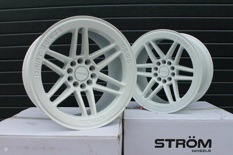 STROM DS-25 White Deep Concave light alloy R18 rims