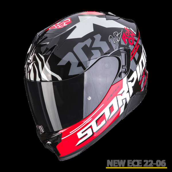 Photo 23 - Helmets Scorpion EXO-520 EVO white moto
