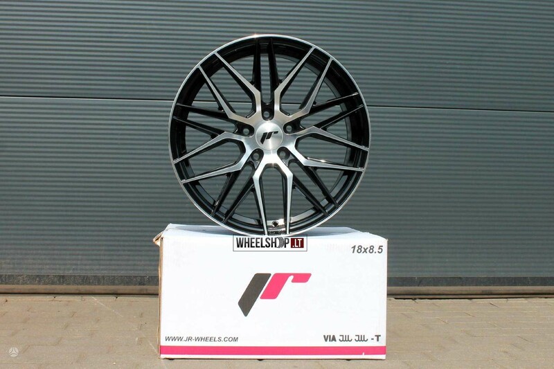 JR28 Black Polished rims