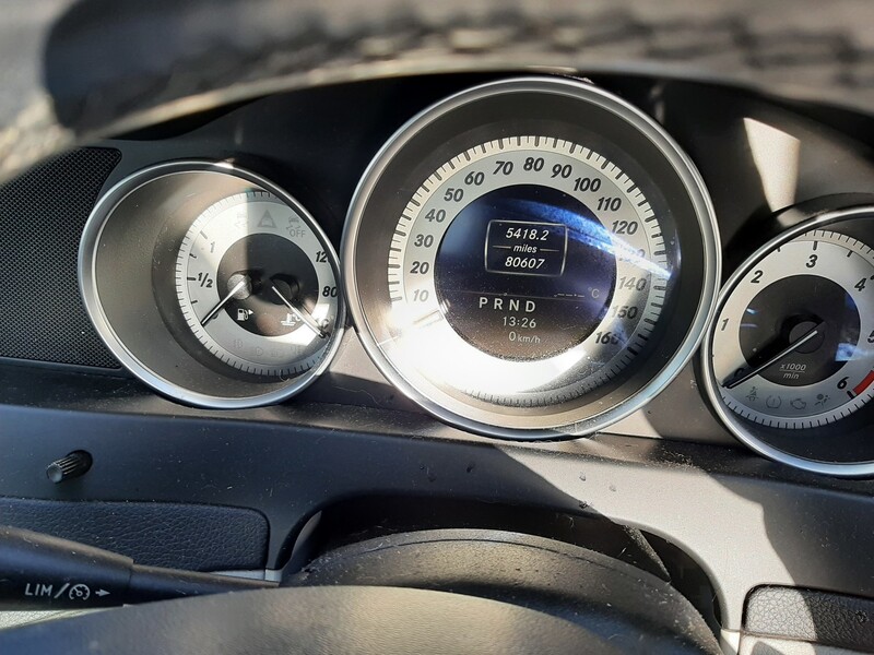 Nuotrauka 8 - Mercedes-Benz C Klasė 2012 m dalys