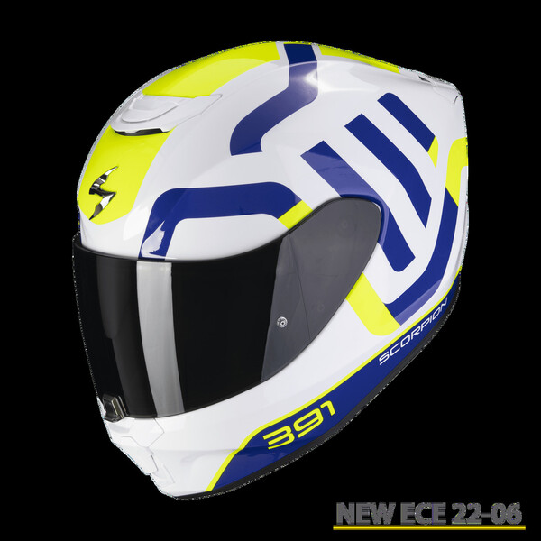 Photo 3 - Helmets Scorpion EXO - 391 white moto