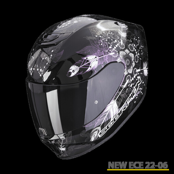 Photo 5 - Helmets Scorpion EXO - 391 white moto