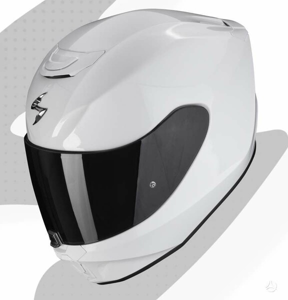 Photo 1 - Helmets Scorpion EXO - 391 white moto