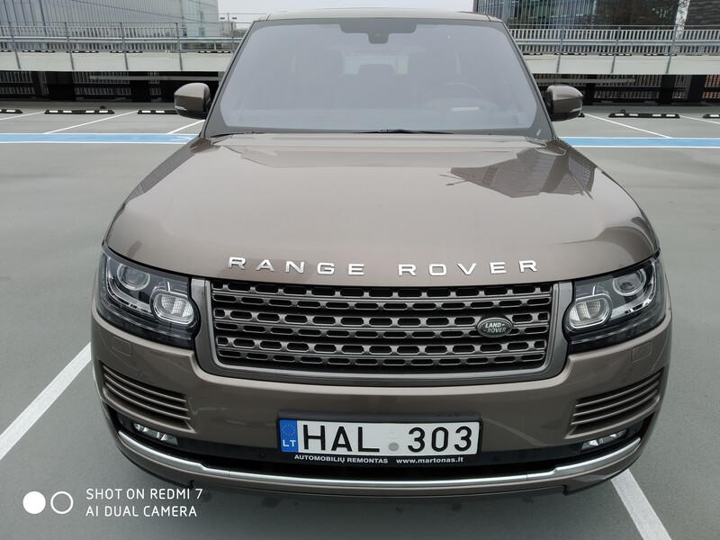 Nuotrauka 3 - Land Rover Range Rover 2016 m Visureigis