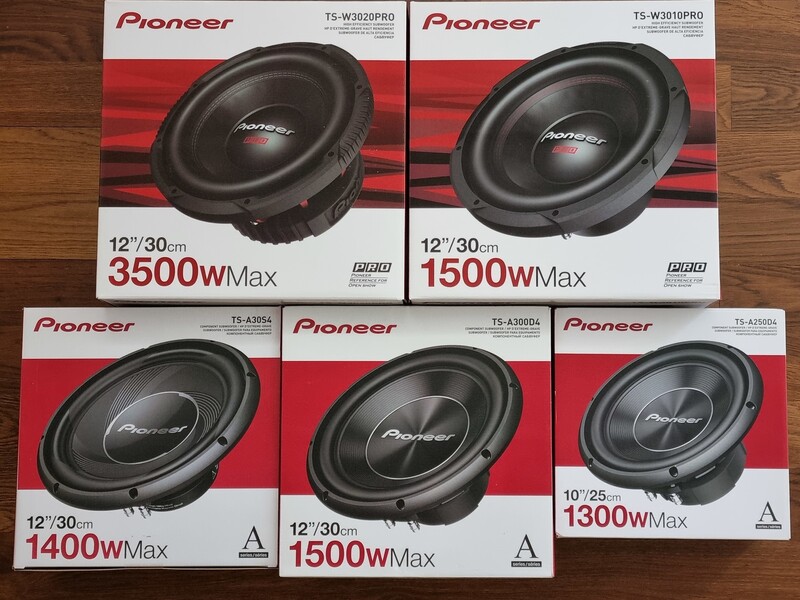 Pioneer ts-a30s4 yra kitu! Subwoofer Speaker