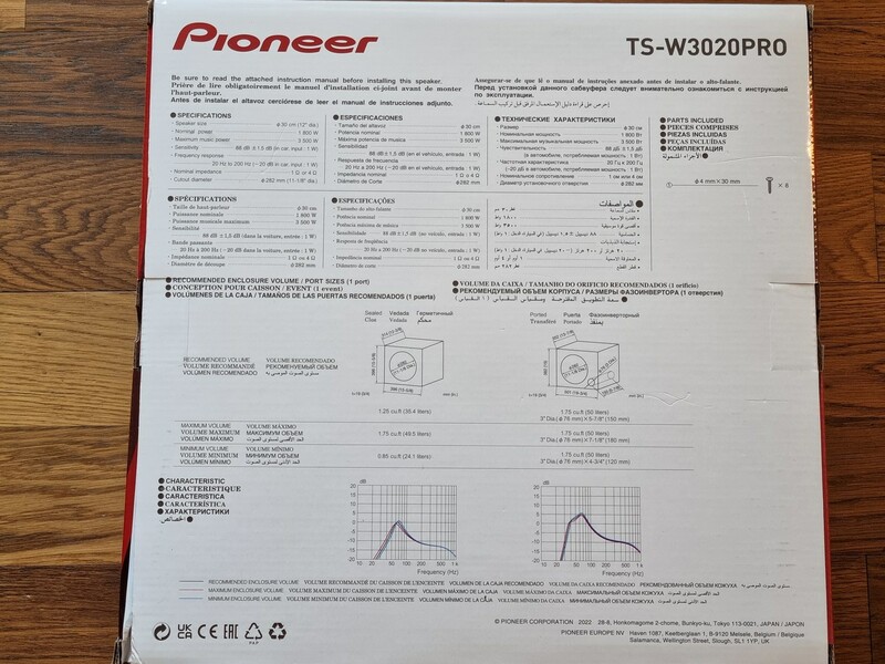 Фотография 20 - Pioneer ts-a30s4 yra kitu! Динамик ниж. частот