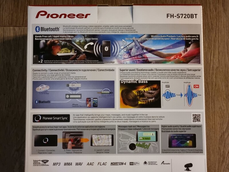 Nuotrauka 23 - Pioneer mvh-s520bt CD/MP3 grotuvas