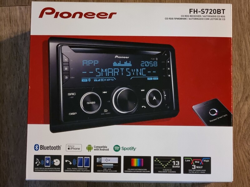 Nuotrauka 24 - Pioneer mvh-s520bt CD/MP3 grotuvas
