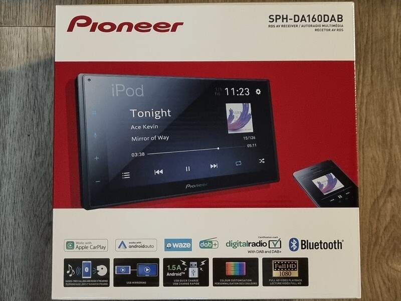 Nuotrauka 26 - Pioneer mvh-s520bt CD/MP3 grotuvas