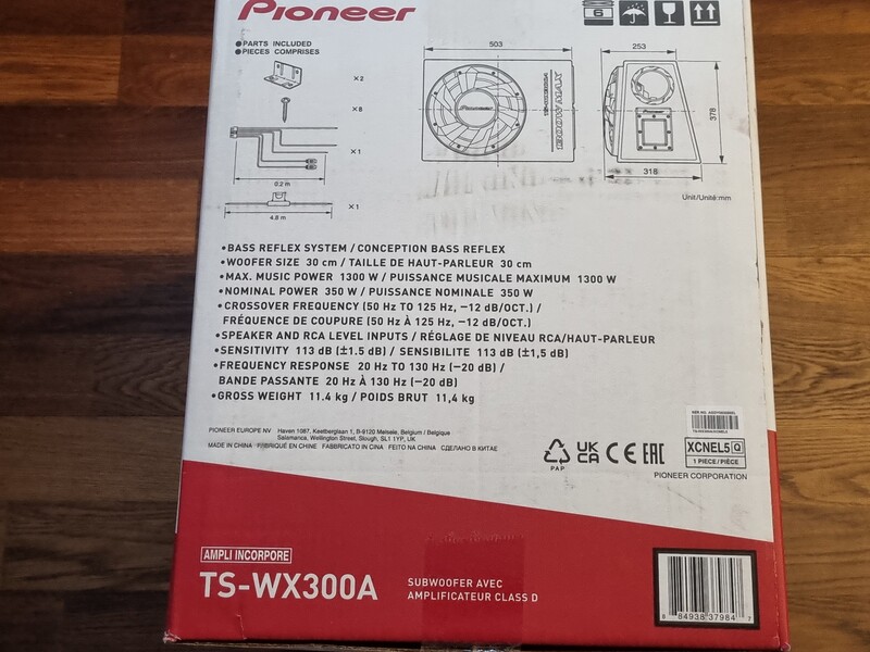 Nuotrauka 29 - Pioneer mvh-s520bt CD/MP3 grotuvas