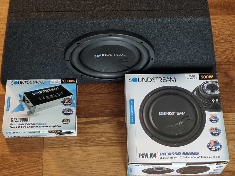 Photo 26 - Soundstream SW.D12 Subwoofer Speaker