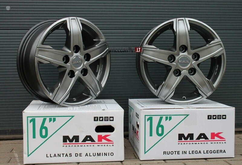 Photo 4 - MAK KING5 M-Titan light alloy R16 rims