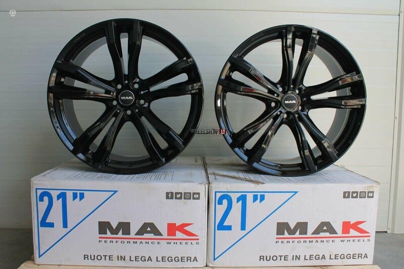 Nuotrauka 3 - MAK X-Mode Gloss Black lengvojo lydinio R21 ratlankiai