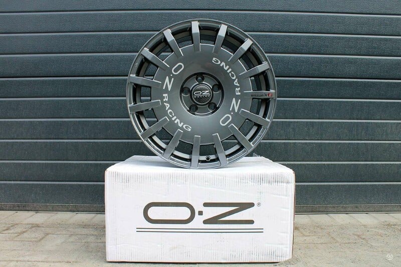 Photo 2 - OZ Racing Rally Racing Graphite light alloy R18 rims