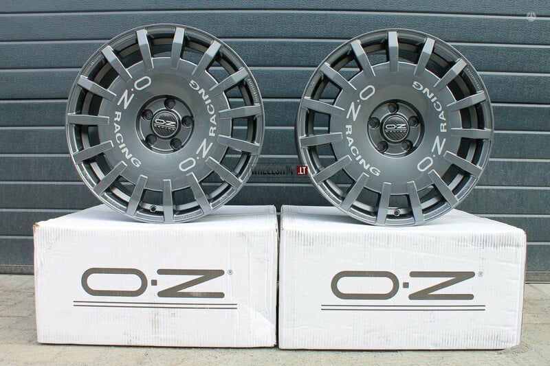 Photo 3 - OZ Racing Rally Racing Graphite light alloy R18 rims