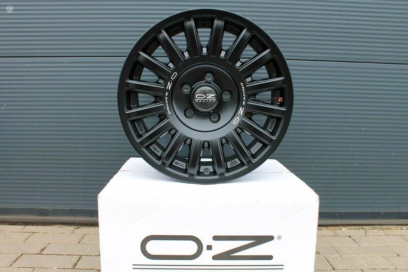 Photo 2 - OZ Racing Rally Raid Matt Black light alloy R18 rims