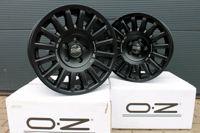 Photo 9 - OZ Racing Rally Raid Matt Black light alloy R18 rims