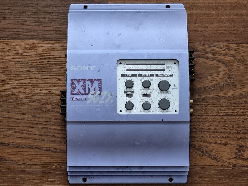 Photo 17 - Sony XM-754SX Audio Amplifier
