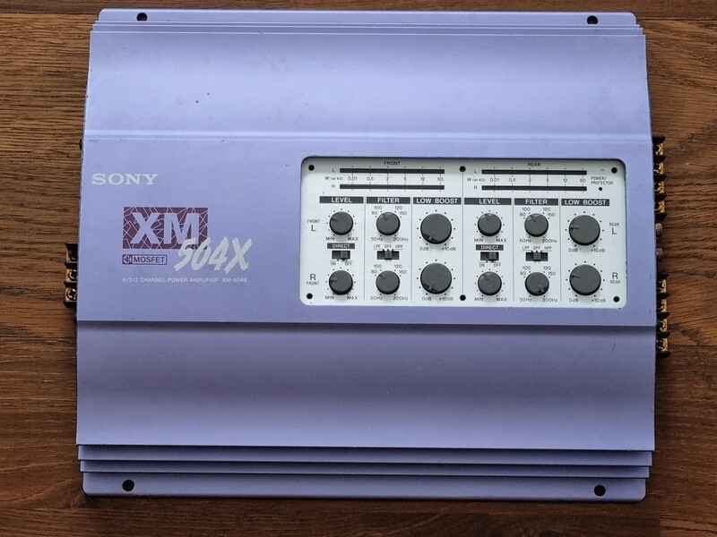 Photo 8 - Sony XM-754SX Audio Amplifier