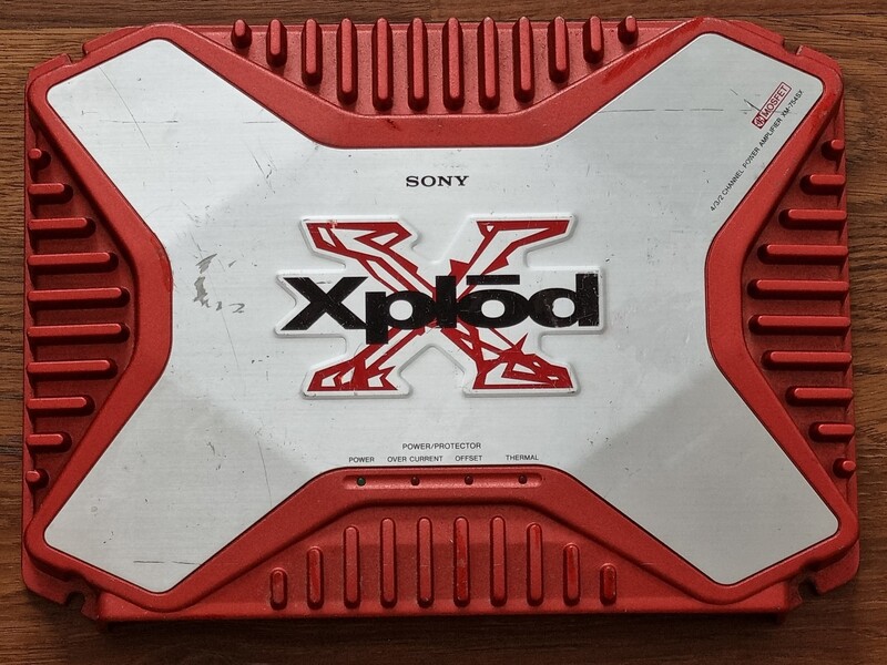 Photo 4 - Sony XM-754SX Audio Amplifier