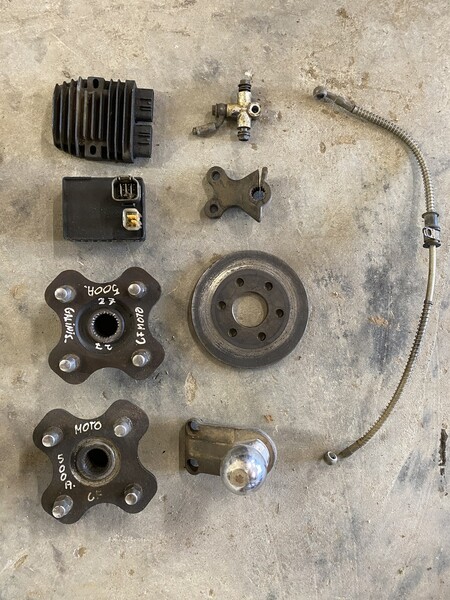 Photo 12 - ATV CFMOTO CF500A parts