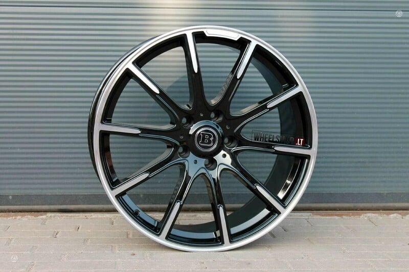 Photo 2 - Brabus 10Z Spoke Black Polished light alloy R21 rims