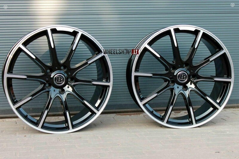 Photo 3 - Brabus 10Z Spoke Black Polished light alloy R21 rims