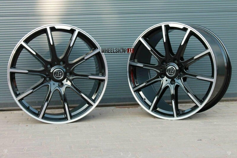 Photo 4 - Brabus 10Z Spoke Black Polished light alloy R21 rims