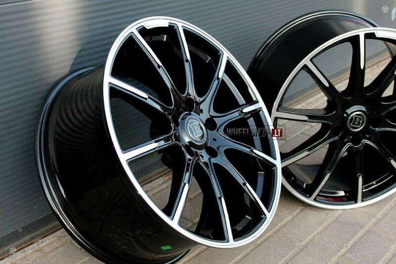 Photo 6 - Brabus 10Z Spoke Black Polished light alloy R21 rims