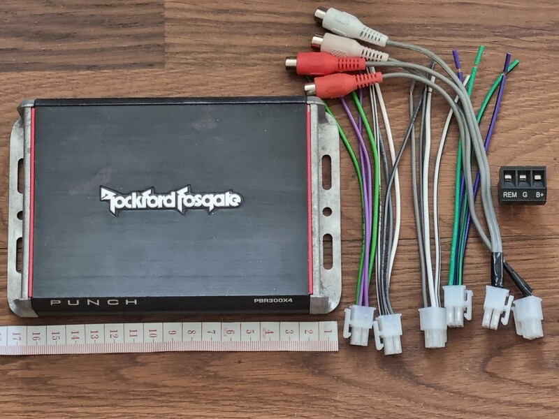 Rockford Fosgate PBR300X4 Audio Amplifier