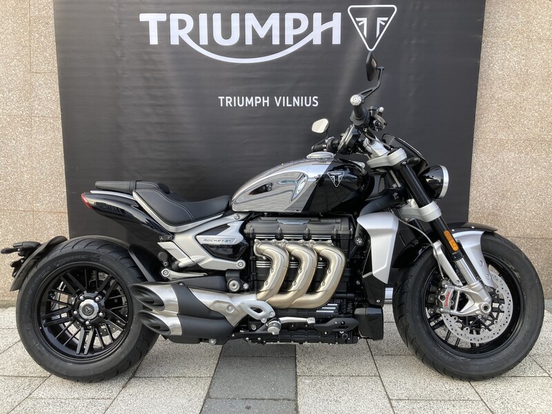 Nuotrauka 1 - Triumph Rocket 2024 m Čioperis / Cruiser / Custom motociklas