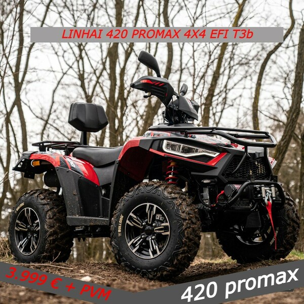 Photo 2 - Linhai 420 PROMAX 2024 y ATV motorcycle