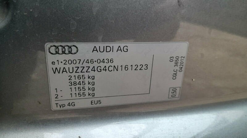 Nuotrauka 14 - Audi A6 C7 C7 2012 m dalys