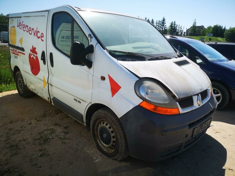 Renault Trafic 2002 m dalys